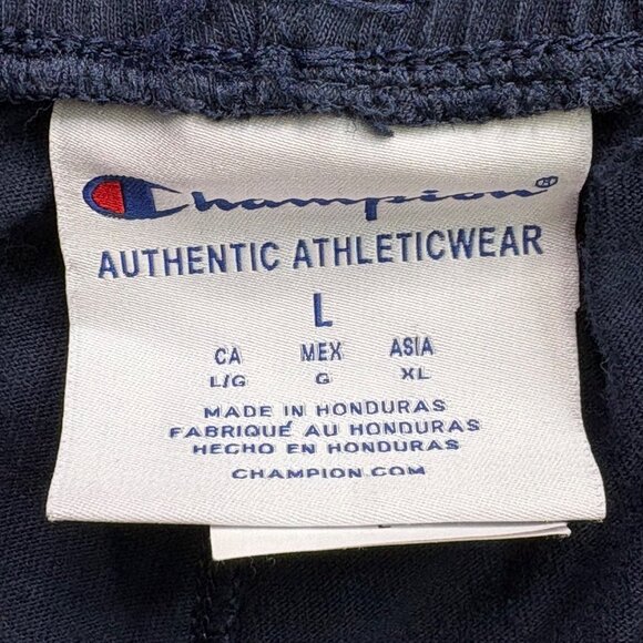 Champion Pants Mens Large Blue Joggers Authentic Athleticwear Athleisure Comfy - Picture 4 of 13